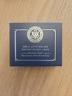 250th Anniversary US Army American Eagle One Ounce Silver Proof 25APM OPENED