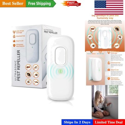 Pest Defence Ultrasonic Pest Repeller - Eco-Friendly Plug-In Mouse Deterrent