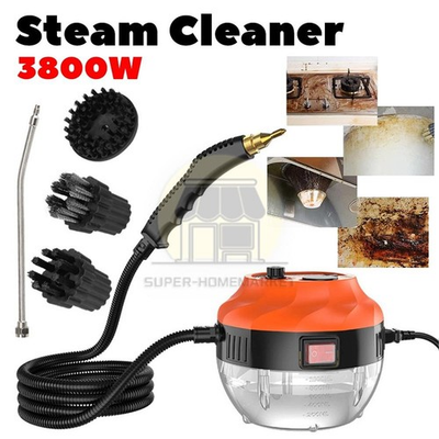 #ad 3800W High Pressure Steam Cleaner Household Car Steam Cleaner Cleaning Machine $43.99