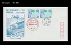 Antenna,Transpacific cable opening,TPC3,Ship,telecommunication,Japan 1989 FDC