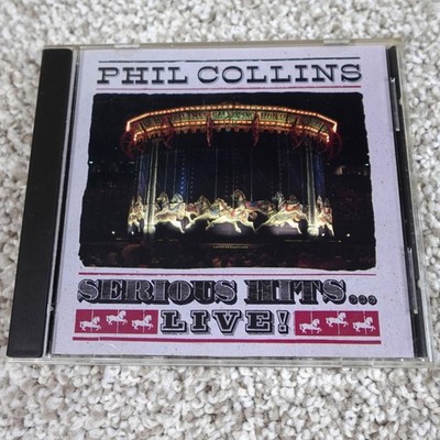 Phil Collins Serious Hits Live CD 1990 Atlantic 7 82157-2 In The Air Tonight