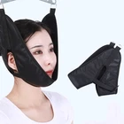 Black Neck Traction Belt Cervical Stretching Fixing Stiff Neck Reliving Over WT