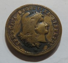 Argentina e Stati Uniti $2 1/2 Dollari Testa di Libertà Fantasia Medaglia 