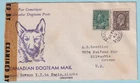 1942 Dawson YT to Eagle AK "Dogteam Mail" Cover: WWII Censor, Canada Rare!