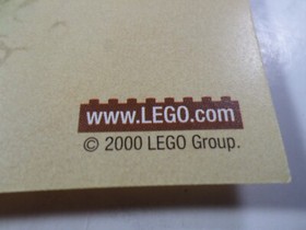 Lego 4806 Castle Kingdoms Bull Knights Axe Cart MANUAL ONLY