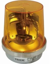 SUNS 700-RA24 UL Rated 24VAC Amber Rotating Beacon Emergency Signal Light 24V