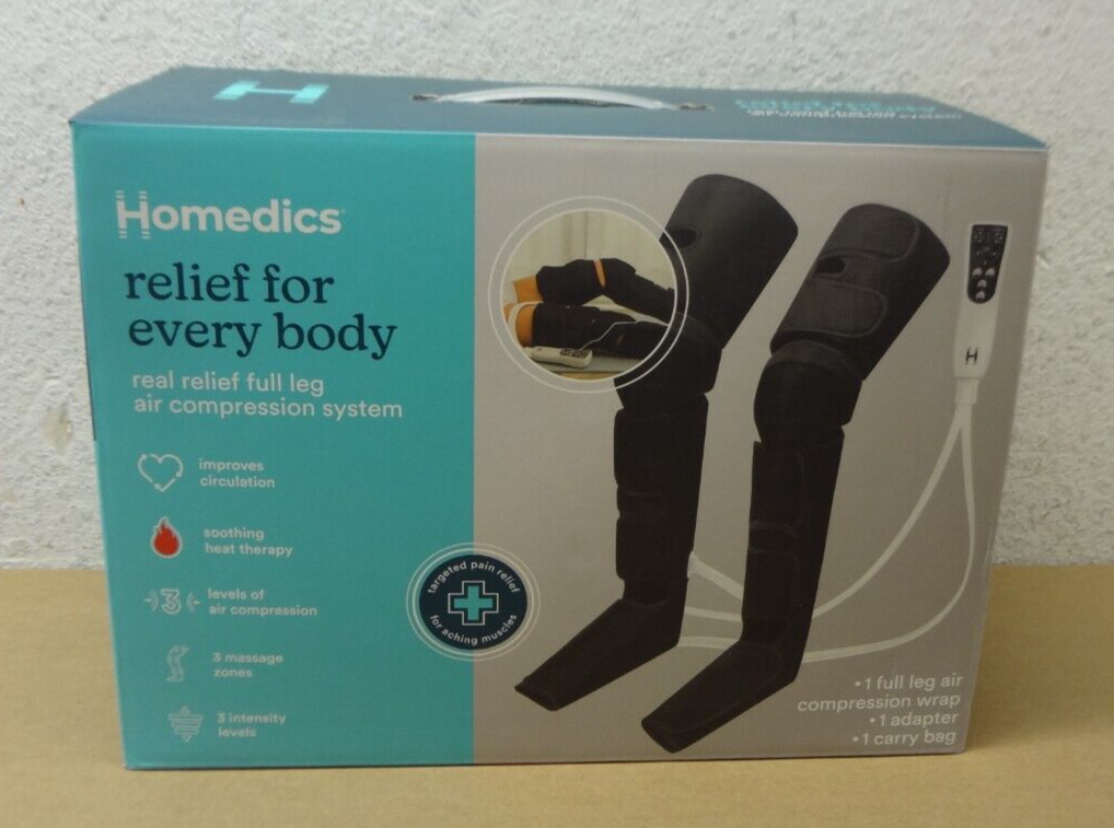 HoMedics SR-160HJ, Real Relief Full Leg Air Compression Syst