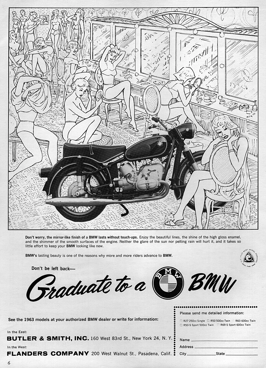1963 BMW R69S Motorcycle