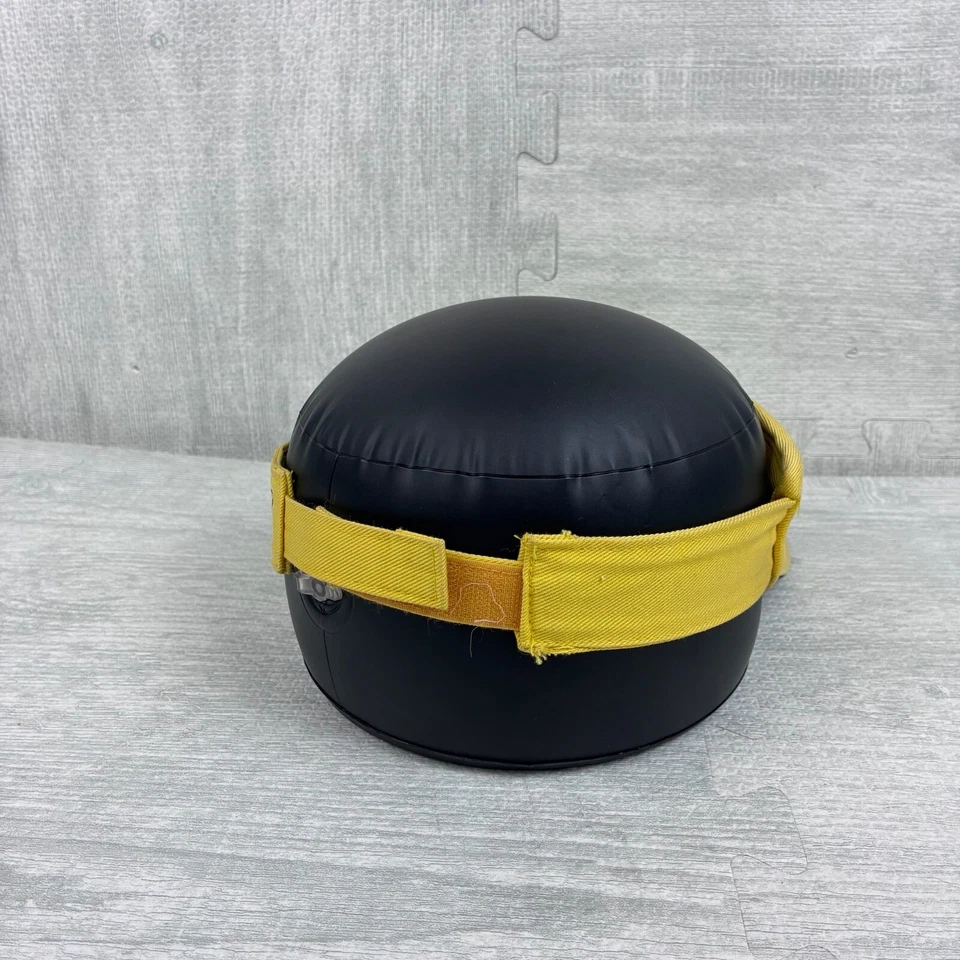 Vintage Y2K Fox Racing Visor Hat Cap Strap Back Yellow Canvas Cyber Grunge MTX - Image 3 of 4