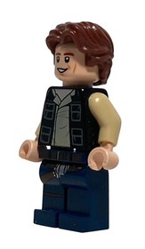 Lego Han Solo Minifigure #SW0771 Star Wars #75295-1 #75159-1 #75205-1 #75290-1