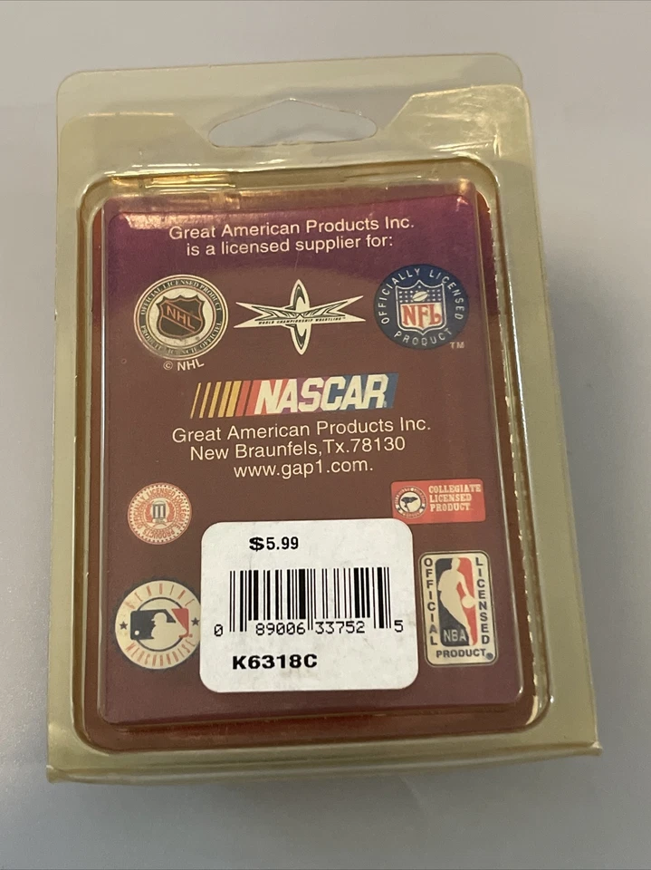 Vintage 1998 NASCAR Bobby Labonte #18 Interstate Batteries Pewter Keychain - Image 4 of 4