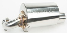 MBRP 2004-2005 MX Z Renegade 600 HO Ski-Doo MBRP SILENCER TRAIL STNLS S-D REV 50