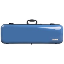 GEWA Violin Case, Air 2.1, Oblong, 4/4, Blue/Black, High Gloss, w/Subway Handle