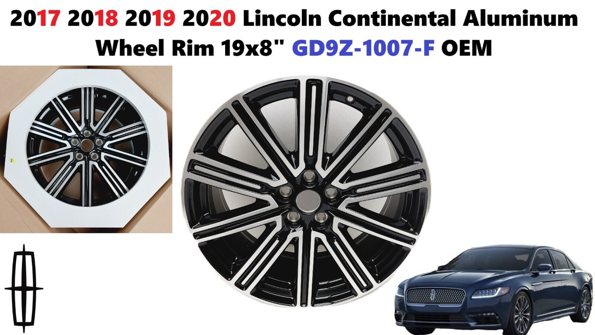 2017 2018 2019 2020 Lincoln Continental Aluminum Wheel Rim 19x8