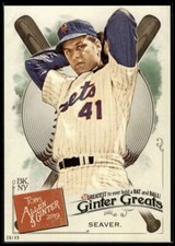 Tom Seaver 2019 Allen and Ginter Ginter Greats 5x7 #GG-41 38/49 Mets