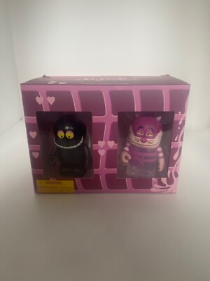 Disney Vinylmation 3'' Park Set 1 Cheshire Cat Smile Combo Box Set Neu in Box