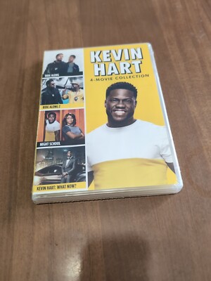 Kevin Hart 4 Movie Collection DVD Set  Ride Along 1 and 2 Night School, Sealed