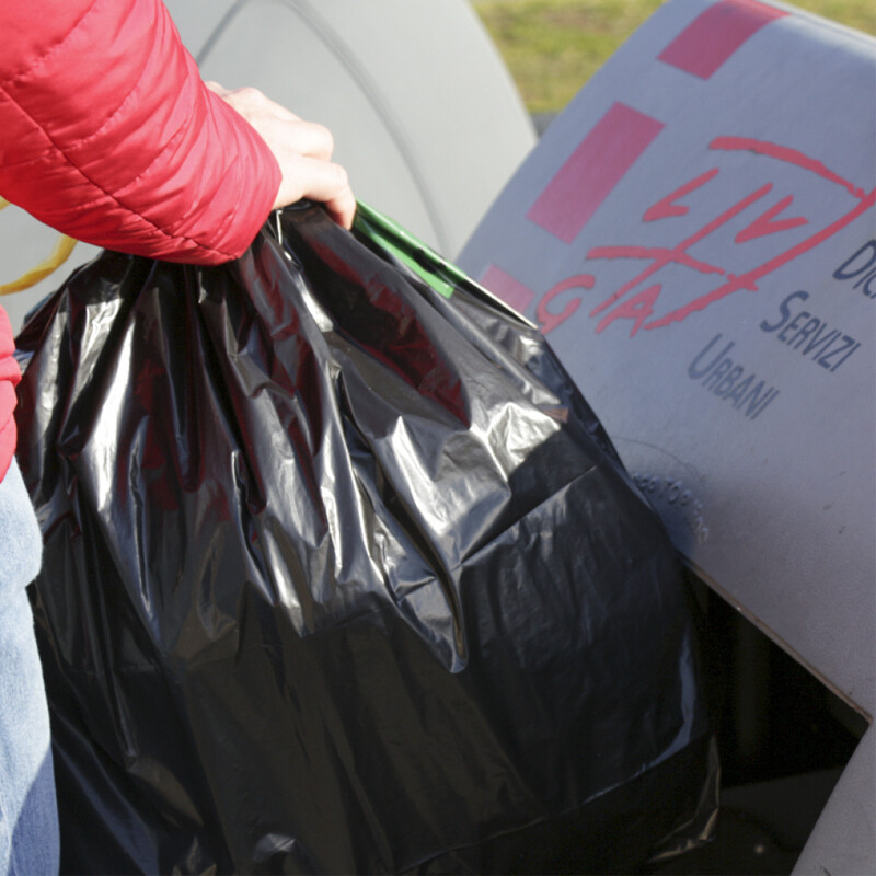 200 SACCHI SPAZZATURA 90x120cm 45 MICRON BUSTE IMMONDIZIA - Foto 7