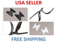 2.5mm 2 Pairs Anti-Slip Nose Pads Soft Silicone Stick For Glasses US Seller