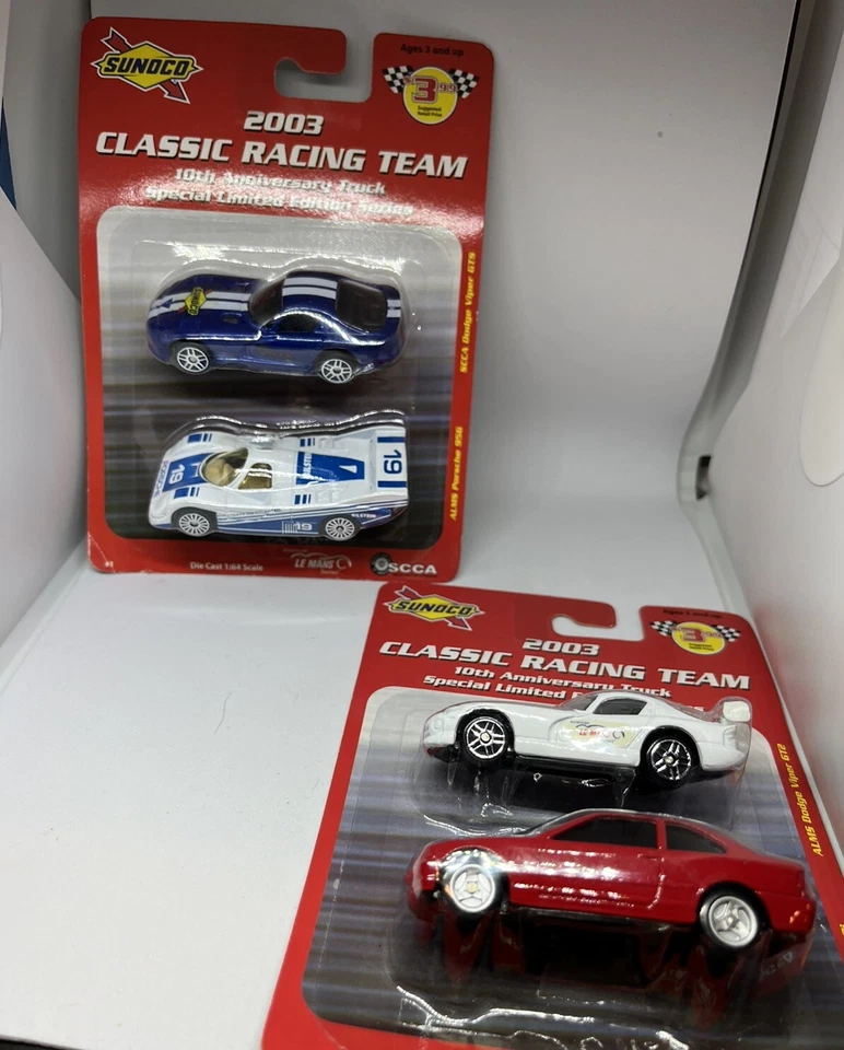 2- 2003 Auto Classic Racing Team 10º año  Coches serie edición limitada Sunoco 1:64 Foto 2 de 4