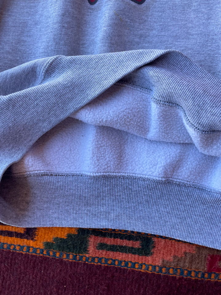 Vintage 90'S Russell ATHLETIC college sweatshirt, made in the USA, size XL, men's cotton gray type Vintage Second Hand