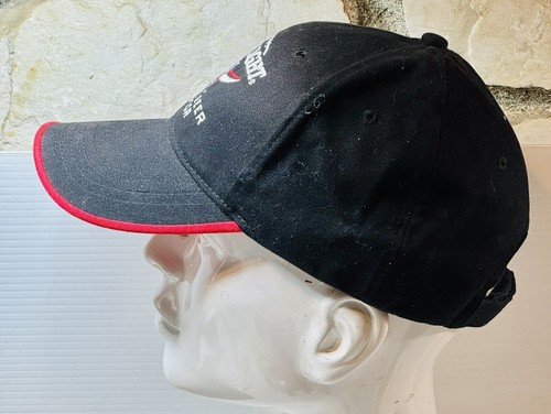 Official Coors Light NFL Cap Baseball Hat Soft Touch Adjustable Black W Red Trim - Picture 2 of 5