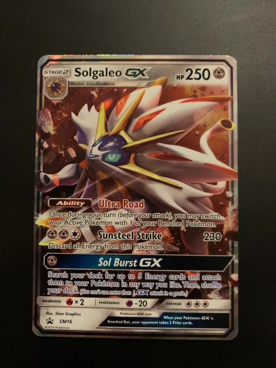 Solgaleo GX (SM16) [Sun & Moon: Black Star Promos]