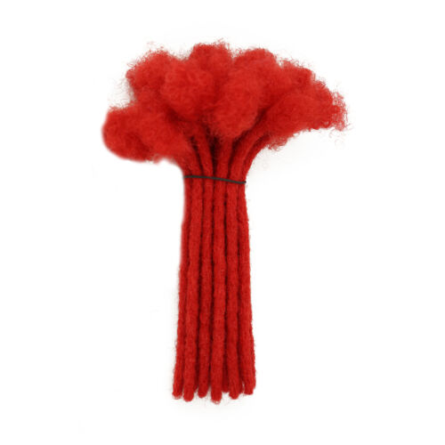 Afro Kinky natürliches Echthaar Dreadlocks Zöpfe Häkeln Flechten Haarverlängerungen - Bild 18 von 24