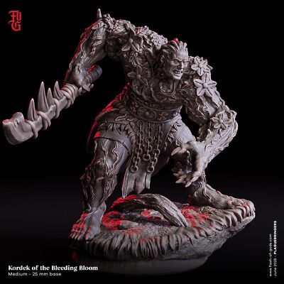 Kordek of the Bleeding Bloom by Flesh of Gods | D&D | DnD | Print on Demand