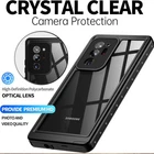 For Samsung Galaxy Note20 Ultra Waterproof Built in Screen Protector Body Case