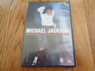 Michael Jackson: Live in Bucharest - The Dangerous Tour (DVD, 1992, Epic)