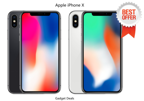 Apple iPhone X (64GB /256GB) Space Gray/Silver (Unlocked) > Excellent condition< - Afbeelding 1 van 22