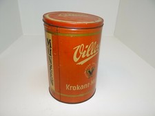 Dose Villosa Krokant M&uuml;nzen Tante Emma Laden Verkaufsdose Antik Blechdose P-544
