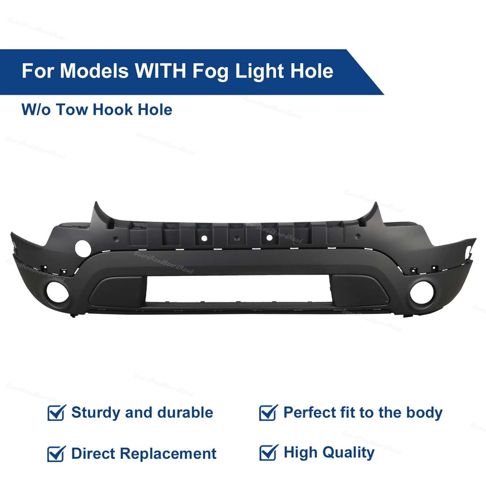 Front Lower Bumper Cover Fits 2011-15 Ford Explorer w/ Fog Light Hole FO1015112 Foto 3 de 4