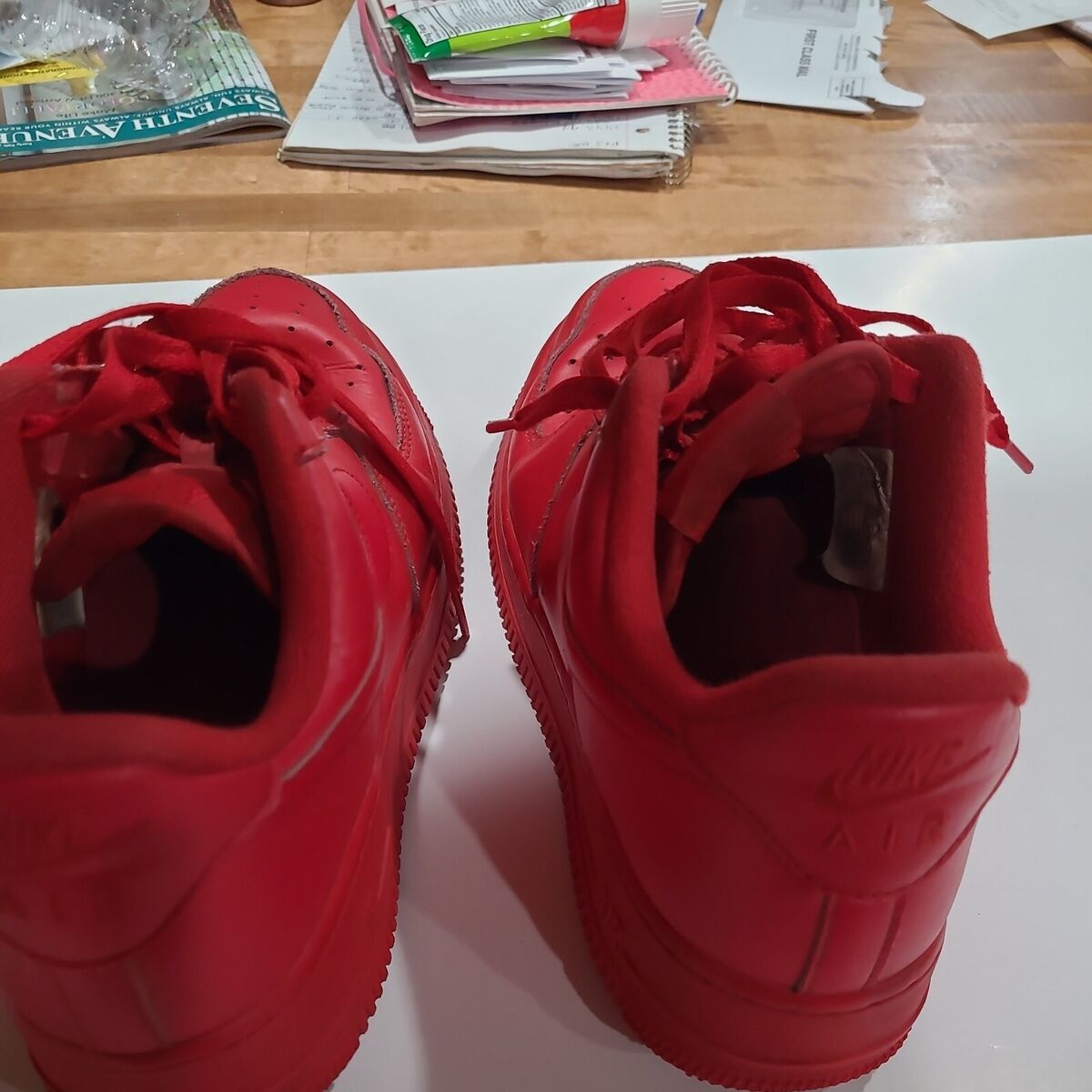 Size 9.5 - Nike Air Force 1 Low Triple Red 194274696004| eBay Size 9.5 - Nike Air Force 1 Low Triple Red 194274696004| eBay