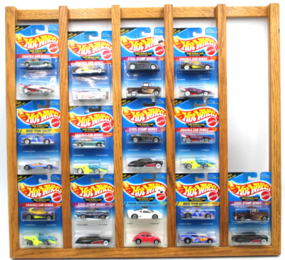 13pc 1994 HOT WHEELS Bonus Cards 26 Diecast Cars Steel Stamp Krackle Series NOC