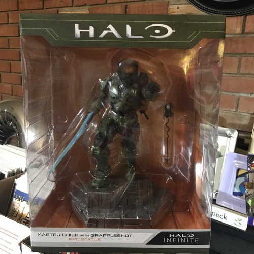 HALO MASTER CHIEF With Grappleshot Infinite 10 inch Dark Horse PVC Statue Figure | eBay