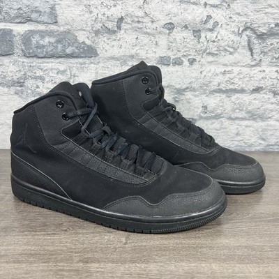 Nike Air Jordan Executive Herren High Sneaker / Schuhe Gr. UK 10 Triple Black