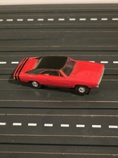 AURORA VINTAGE TJET GOOD HO 1407 DODGE CHARGER RED BLACK