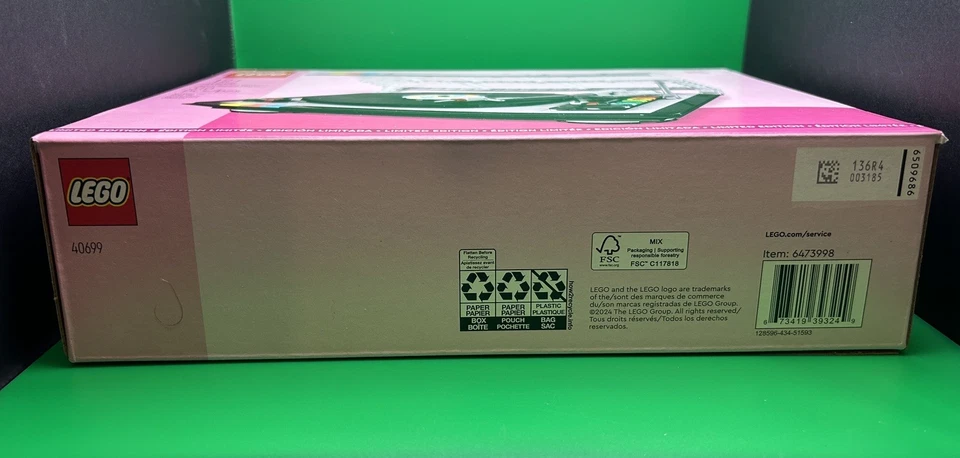 LEGO 40699 Retro Record Player Promotional Retired 2024 Gift With Purchase NIB - Image 4 of 4