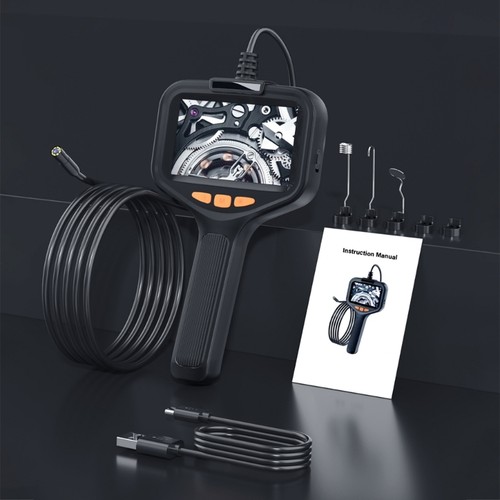 Telecamera ergonomica portatile boroscopio 1080P telecamera ispezione tubi per veicoli - Foto 5 di 10
