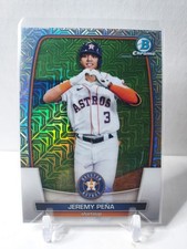 2023 Bowman Chrome Mega Box Mojo Refractor #77 Jeremy Pena