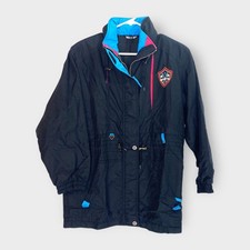 Obermeyer Girls Black Snow Ski Coat Size L 14/16 Very Good Condition