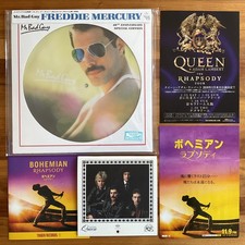 JAPAN PICTURE DISC VINYL MR BAD GUY 40 FREDDIE MERCURY 2025+PROMO QUEEN CALENDAR