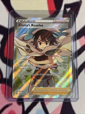 Zinnia's Resolve (Full Art) 203/203 SWSH07: Evolving Skies Holo