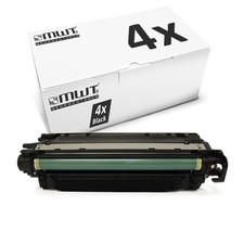 4x Schwarz MWT Toner Cartridge Kompatibel mit HP CE270A-650A 28