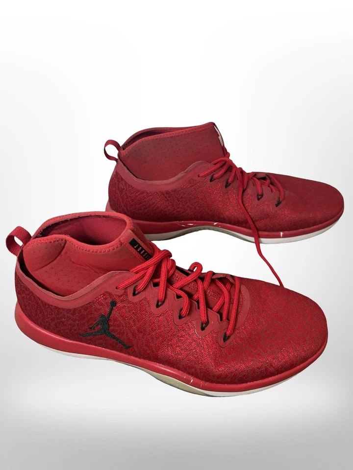 Кроссовки баскетбольные мужские Nike Air Jordan Trainer 1 845402-605 красные размер 14 - Изображение 2 из 4