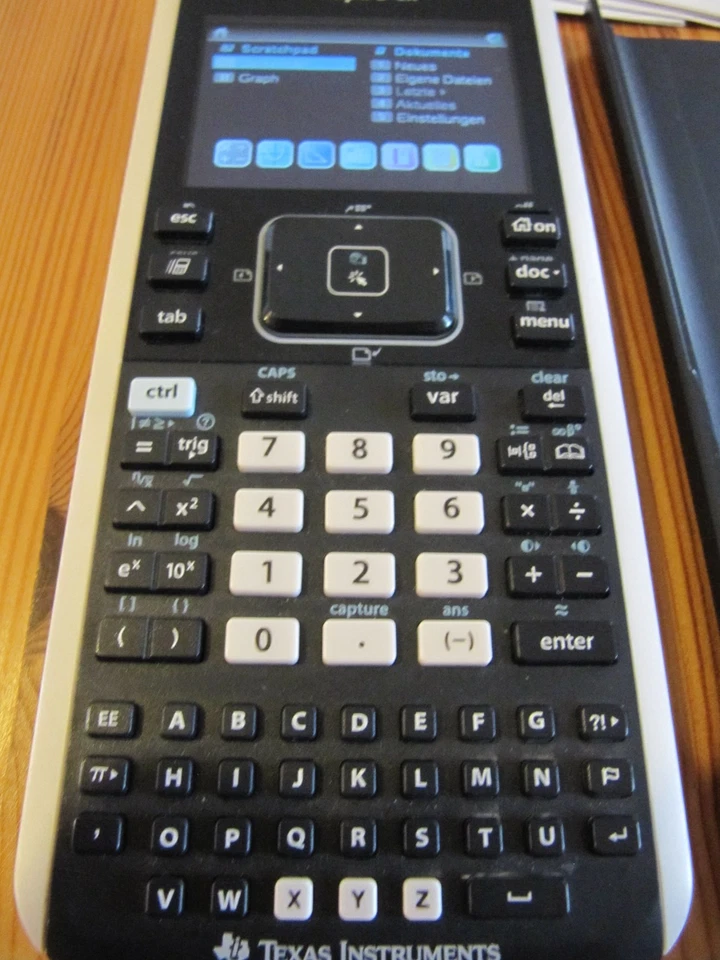 Texas Instruments TI-nspire CX CAS Handheld Grafikrechner Kabel Student Software - Bild 3 von 4