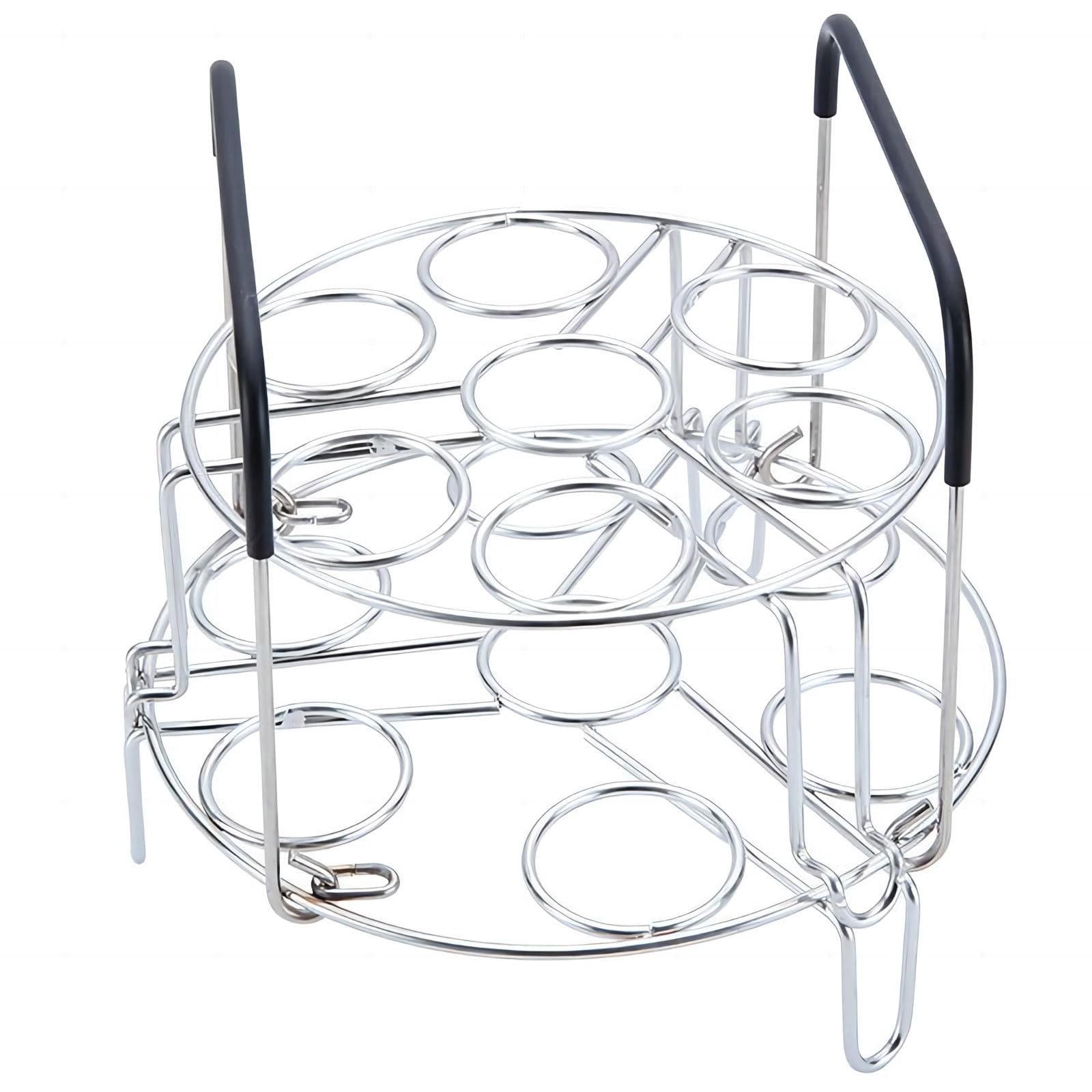 Egg Steamer Rack - Stainless Steel Trivet for 6, 8 Quart Pre