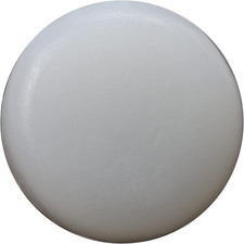 25 Pack Hardware 3/4   19mm Standard Nail On Furniture Glides in White Colo...
